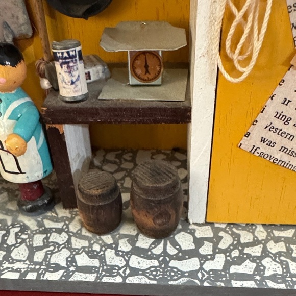 Vintage handmade Miniature General Store Model - Picture 9 of 11